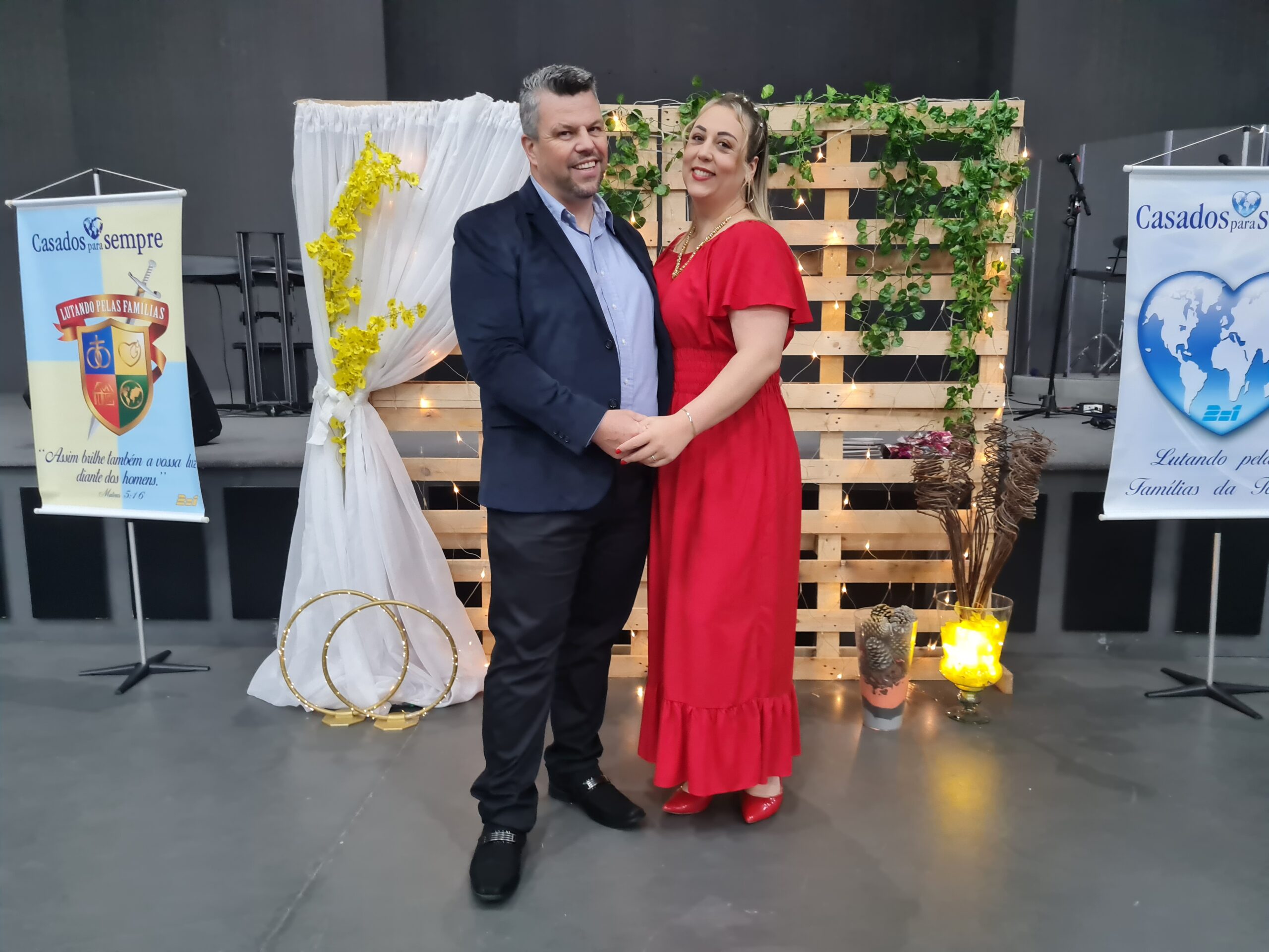 Anderson e Raquel Mannrich